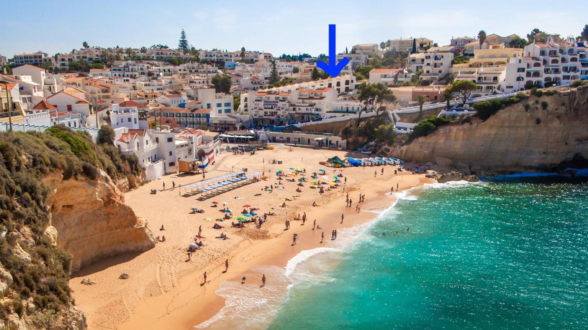New! Apartment 50 Meters From The Beach Carvoeiro  Kültér fotó